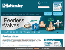 Tablet Screenshot of hattersley.com